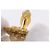 Orecchini CHANEL Metallo Tono Oro CC Auth 198820 - vista 6