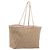 FENDI Zucca Canvas Tote Bag Beige Pink 8BH137 Auth BA14893