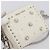 Miu Miu Matelasse Chain Shoulder Pouch Vitellolux Ivory Silver Auth 198684A Argento Crudo - vista 10