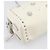 Miu Miu Matelasse Chain Shoulder Pouch Vitellolux Ivory Silver Auth 198684A Argento Crudo - vista 15