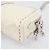 Miu Miu Matelasse Chain Shoulder Pouch Vitellolux Ivory Silver Auth 198684A Argento Crudo - vista 16