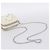Miu Miu Matelasse Chain Shoulder Pouch Vitellolux Ivory Silver Auth 198684A Argento Crudo - vista 7