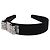 Salvatore Ferragamo Vala Katyusha Canvas Black Auth BA15218A Nero - vista 2