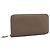 Hermès HERMES Azap Long Silk Inn Cartera Larga de Cuero Beige Silver Auth 198757A Plata