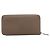 Hermès HERMES Azap Long Silk Inn Cartera Larga de Cuero Beige Silver Auth 198757A Plata - vista 2