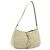Borsa a tracolla PRADA Nylon Ivory Gold Auth 197466A D'oro Crudo