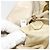 Borsa a tracolla PRADA Nylon Ivory Gold Auth 197466A D'oro Crudo - vista 12