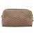 Borsa a tracolla GUCCI Micro GG PVC Pelle Beige Tono Oro 007 87 0012 Auth ep15721 - vista 2