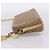 Borsa a tracolla GUCCI Micro GG PVC Pelle Beige Tono Oro 007 87 0012 Auth ep15721 - vista 3