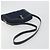 Borsa a tracolla Christian Dior Trotter Canvas Navy Gold Auth 198292 D'oro Blu navy - vista 7