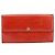 LOUIS VUITTON Vernis Portefeuille Sarah Wallet Orenge Sunset M93634 Auth BA15265 - vista 13