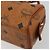 Borsa MCM Logogram Vicetos Mini Boston Bag PVC Leather Brown Gold Auth mr2858 Marrone D'oro - vista 15