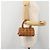 Borsa MCM Logogram Vicetos Mini Boston Bag PVC Leather Brown Gold Auth mr2858 Marrone D'oro - vista 20