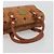 Borsa MCM Logogram Vicetos Mini Boston Bag PVC Leather Brown Gold Auth mr2858 Marrone D'oro - vista 7