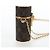 LOUIS VUITTON Monogram Lipstick Case Cosmetic Pouch MP2406 LV Auth 195512M Monogramma - vista 4