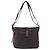 Borsa a tracolla FENDI Celeria in pelle marrone argento Auth 198325 - vista 13