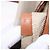 Céline Borsa a Mano CELINE Luggage Phantom Canvas Beige Gold Tone Auth 198501A - vista 12
