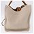 Céline Borsa a Mano CELINE Luggage Phantom Canvas Beige Gold Tone Auth 198501A - vista 4