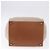 Céline Borsa a Mano CELINE Luggage Phantom Canvas Beige Gold Tone Auth 198501A - vista 6