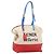 FENDI Celeria Tote Bag Canvas Ivory Gold Auth 197186A Golden Roh