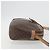 Céline Borsa a tracolla CELINE Macadam Canvas PVC Leather Brown Gold Auth ka5720A Marrone D'oro - vista 3