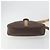 Céline Borsa a tracolla CELINE Macadam Canvas PVC Leather Brown Gold Auth ka5720A Marrone D'oro - vista 5