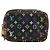 LOUIS VUITTON Monogram Multicolor Trousse Wapity Pouch Black M58034 Auth 197219 Nero - vista 13