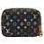 LOUIS VUITTON Monogram Multicolor Trousse Wapity Pouch Black M58034 Auth 197219 Nero - vista 2