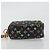LOUIS VUITTON Monogram Multicolor Trousse Wapity Pouch Black M58034 Auth 197219 Nero - vista 6