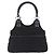Borsa GUCCI GG Canvas Nero Argento 131329 Auth am12380V - vista 13