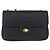 Borsa a tracolla con catena BALLY in pelle nera e oro Auth kk707A Nero D'oro - vista 13