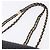 Borsa a tracolla con catena BALLY in pelle nera e oro Auth kk707A Nero D'oro - vista 14