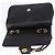 Borsa a tracolla con catena BALLY in pelle nera e oro Auth kk707A Nero D'oro - vista 19