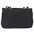Borsa a tracolla con catena BALLY in pelle nera e oro Auth kk707A Nero D'oro - vista 2
