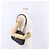 Borsa a tracolla con catena BALLY in pelle nera e oro Auth kk707A Nero D'oro - vista 25
