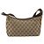 Borsa a tracolla GUCCI GG Canvas Beige Silver 35098 Auth 194248 Argento - vista 2