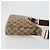 Borsa a tracolla GUCCI GG Canvas Beige Silver 35098 Auth 194248 Argento - vista 3