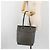 Christian Dior Trotter Canvas Tote Bag Navy Silver Auth 194263 Silber Marineblau - Ansicht 23