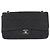 Borsa a tracolla CHANEL Matelasse25 Chain in tela nera argento CC Auth 198742 Nero - Ansicht 13
