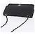 Borsa a tracolla CHANEL Matelasse25 Chain in tela nera argento CC Auth 198742 Nero - Ansicht 6