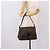 Borsa a tracolla FENDI Zucca Canvas Mamma Baguette Marrone Nero Auth 197339V - vista 22