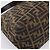 Borsa a tracolla FENDI Zucca Canvas Mamma Baguette Marrone Nero Auth 197339V - vista 9