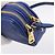 Pouch Miu Miu in pelle blu e oro Auth 197307V D'oro - vista 10