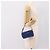 Pouch Miu Miu in pelle blu e oro Auth 197307V D'oro - vista 22