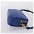 Pouch Miu Miu in pelle blu e oro Auth 197307V D'oro - vista 4