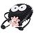 LOEWE x Studio Ghibli Howl's Moving Castle Suswatari Charm Leather Auth 167539SM Nero - vista 6