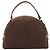 Céline Borsa a mano CELINE Macadam Canvas PVC Leather Brown Gold Auth am12157V Marrone D'oro - vista 2