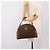 Céline Borsa a mano CELINE Macadam Canvas PVC Leather Brown Gold Auth am12157V Marrone D'oro - vista 21