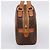 Céline Borsa a mano CELINE Macadam Canvas PVC Leather Brown Gold Auth am12157V Marrone D'oro - vista 3