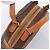 Céline Borsa a mano CELINE Macadam Canvas PVC Leather Brown Gold Auth am12157V Marrone D'oro - vista 6